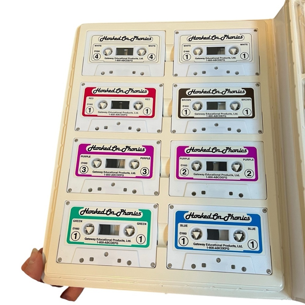 Hooked on Phonics vintage 90s Reading Power Kit, complete cassette tapes - Picture 8 of 12